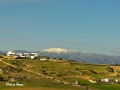 Snow on top of Naxos