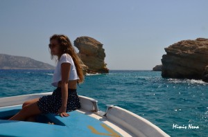 Sailing to Kato Koufonissi